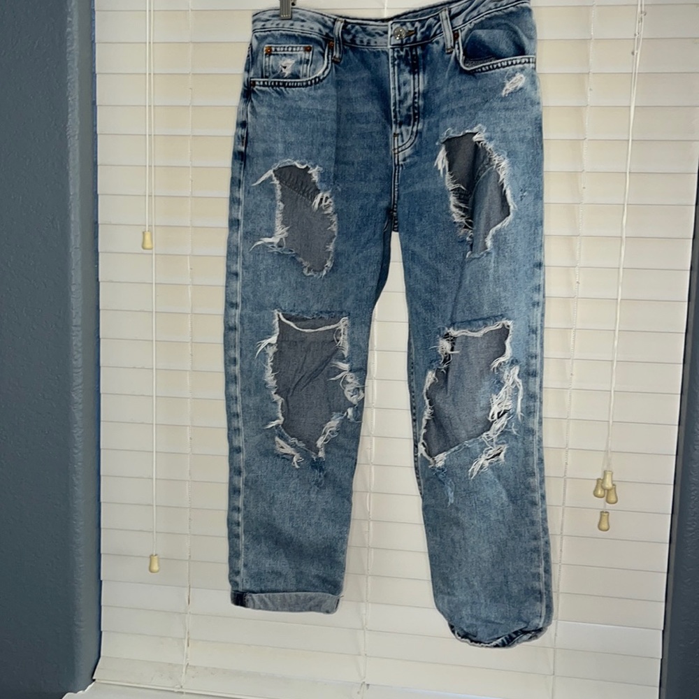 Top shop boyfriend jeans size 28